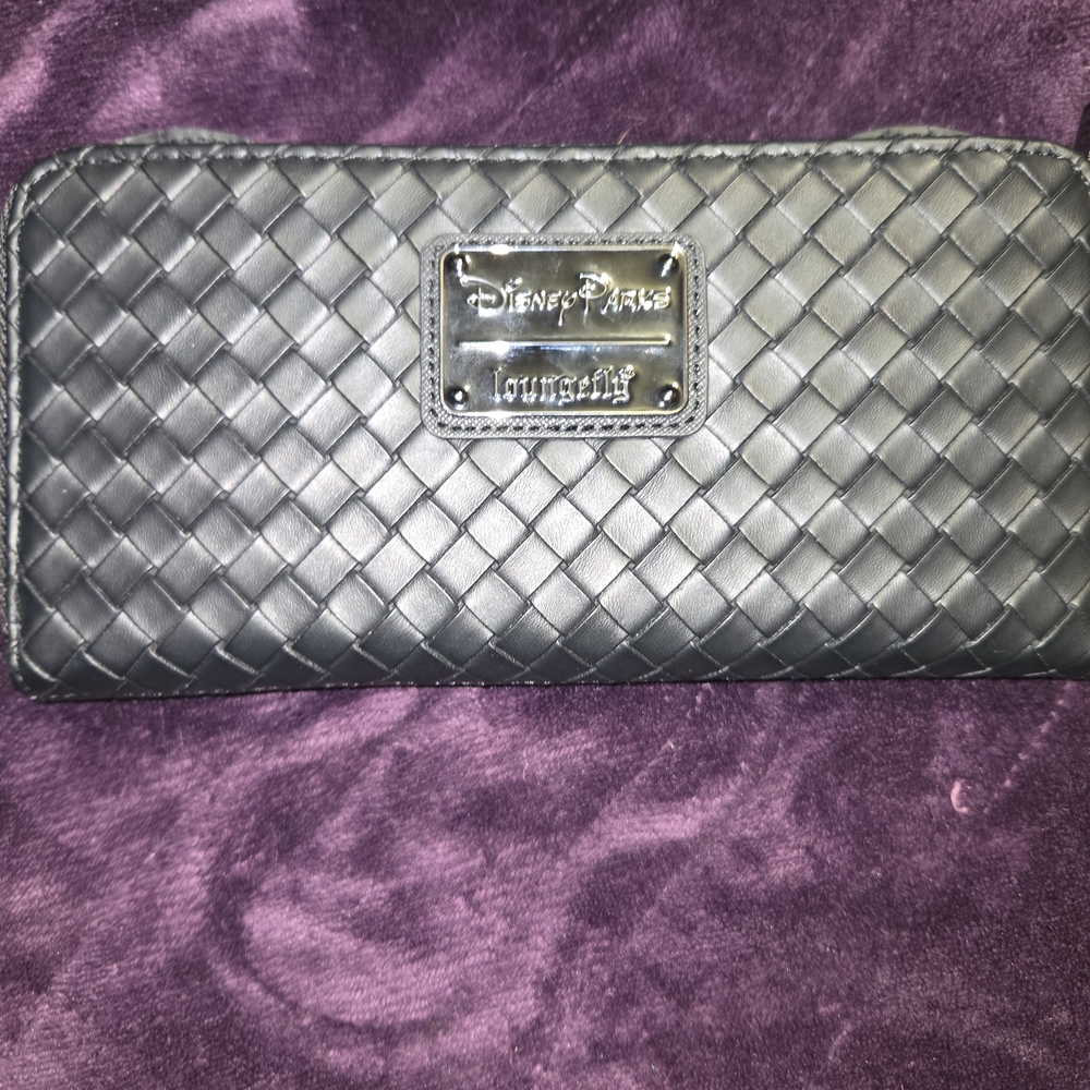 Loungefly Black Quilted Wallet